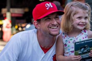 The face of our youths with the big leaguers