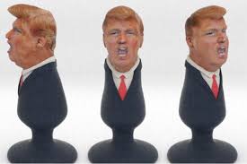 Trump political anal plug