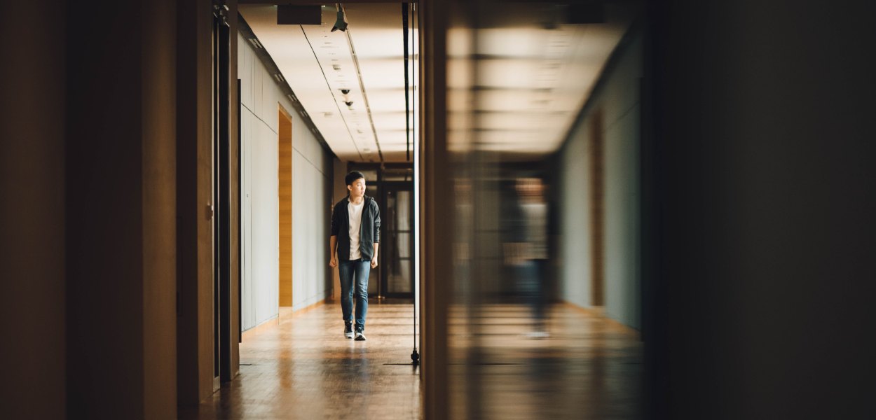 Any School hallway in America